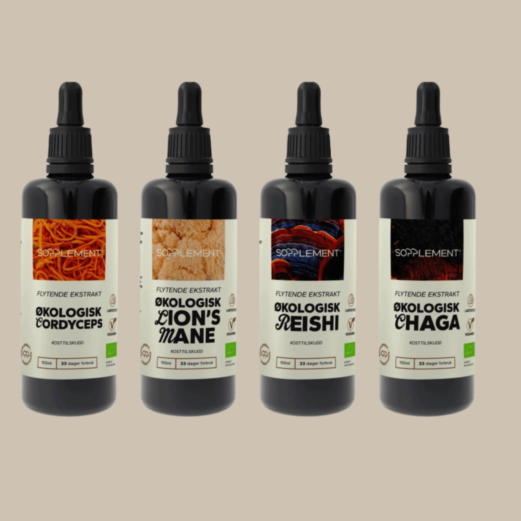 Flytende Ekstrakt Bundle fra Sopplement — funksjonell sopp