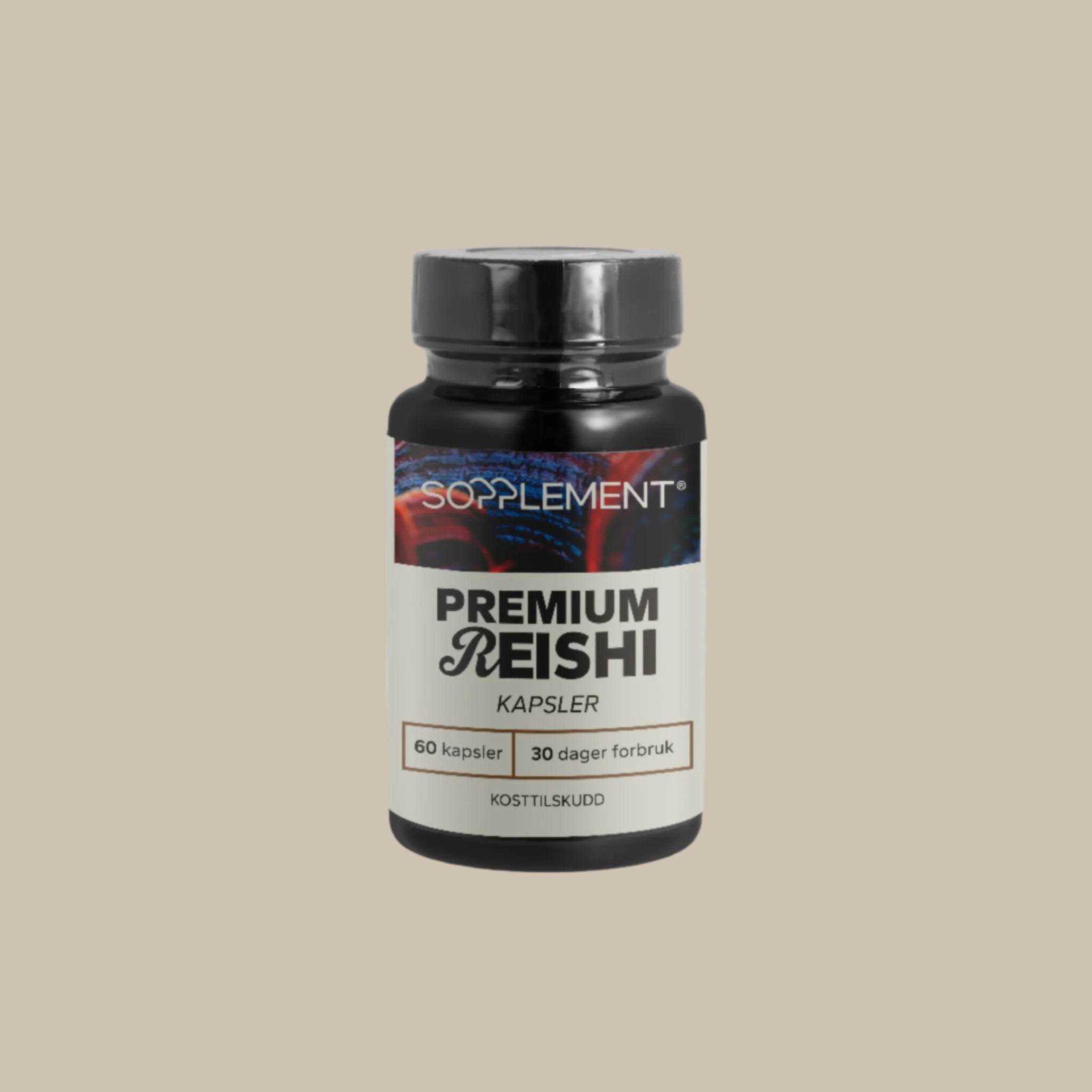 Reishi i kapsler – 60 stk fra Sopplement