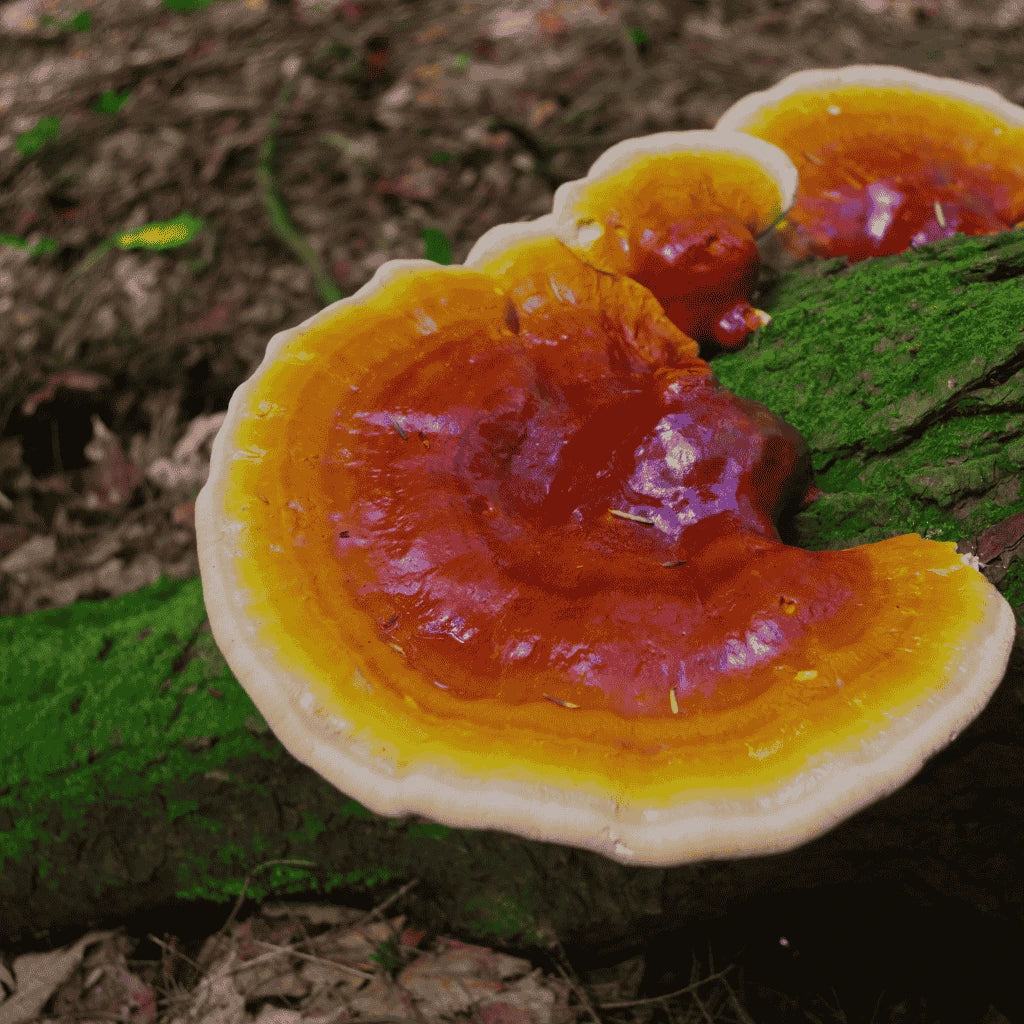 Reishi (Ganoderma lucidum) brukt i tradisjonell medisin for immunstøtte og søvn